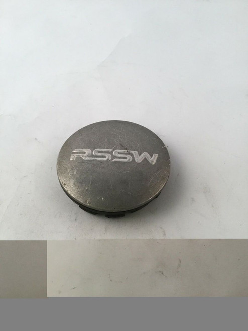 RSSW Wheel Center Hub Cap Grey 2.425" Diameter RSS4