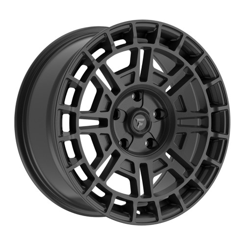 17" Fittipaldi Off Road FT109SB Satin Black 17x8 Wheel 5x108 5x4.5 35mm Rim