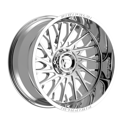 Set 4 22" Fittipaldi Off Road FA08MC 22x10 6x135 6x5.5 -19mm Mirror Coat Wheels