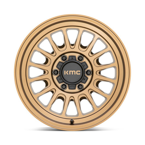 KMC KM724 Impact Ol 17x8.5 6x135 Matte Bronze Wheel 17" 0mm Rim