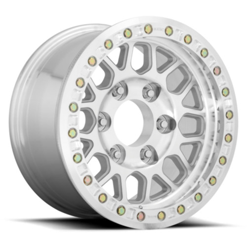 KMC KM234 Grenade Desert Beadlock 17x8.5 6x135 Machined Wheel 17" 0mm Rim