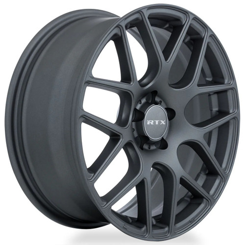 17" RTX Envy Matte Gunmetal Wheel 17x7.5 5x112 38mm Rim