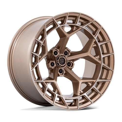 22" Fuel 1PC FC873 Charger Platinum Bronze 22x9.5 Wheel 6x5.5 18mm Truck Rim