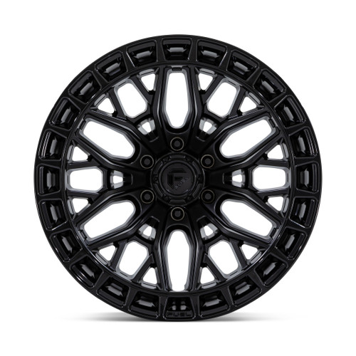 17" Fuel 1PC FC869 Sigma Blackout Gloss Black Lip 17x9 Wheel 5x5 1mm Truck Rim