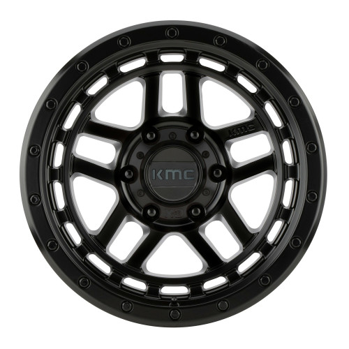 KMC KM540 Recon 17x8.5 5x5.0 Satin Black Wheel 17" 18mm Rim