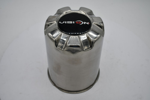 Vision Push Thru 8x170 Long Stainless Steel Wheel Center Cap Hub Cap C171-V04