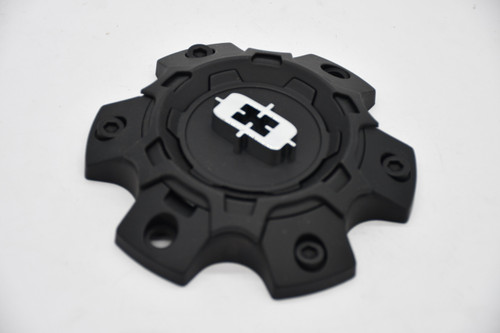 Vision C404SB-6V matte black wheel center cap