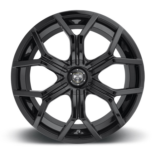 DUB 1PC S208 Royalty 24x9.5 6x135 6x5.5 Gloss Black Wheel 24" 30mm Rim