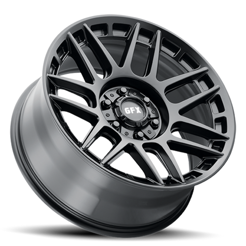 18" Voxx G-FX TM8 Matte Black  18x9 Wheel 5x5 5x5.5 0mm Rim