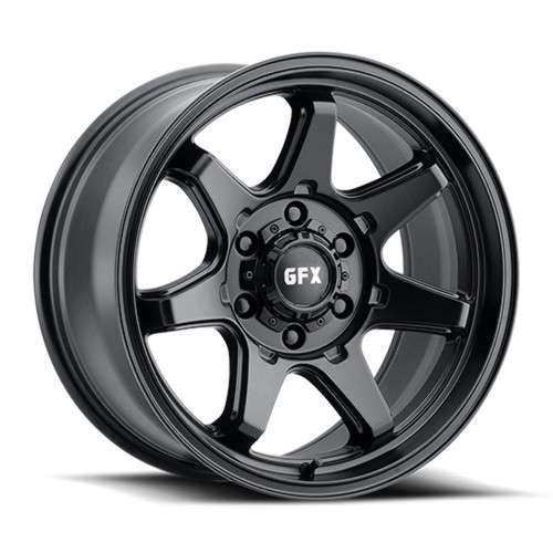 18" Voxx G-FX TR32 Matte Black 18x9 Wheel 6x5.5 0mm Rim For Chevy GMC Ram