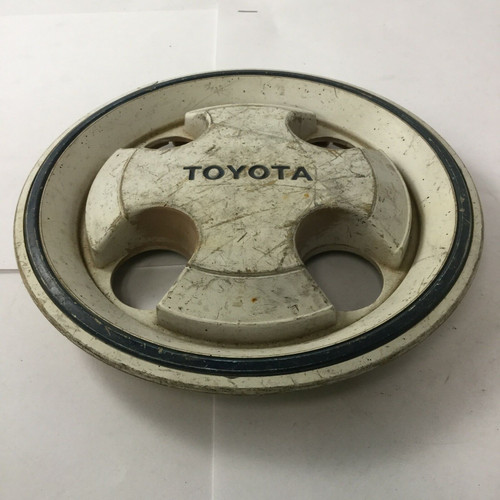 83-87 Toyota Tercel Factory OEM Wheel Rim Center Hub Cap White 6319 7-1/8" TO191