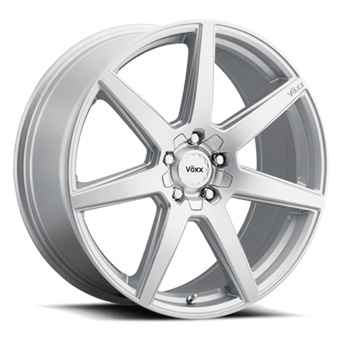 Set 4 18" Voxx Desso Silver 18x8 Wheels 5x4.25 5x4.5 40mm Rims