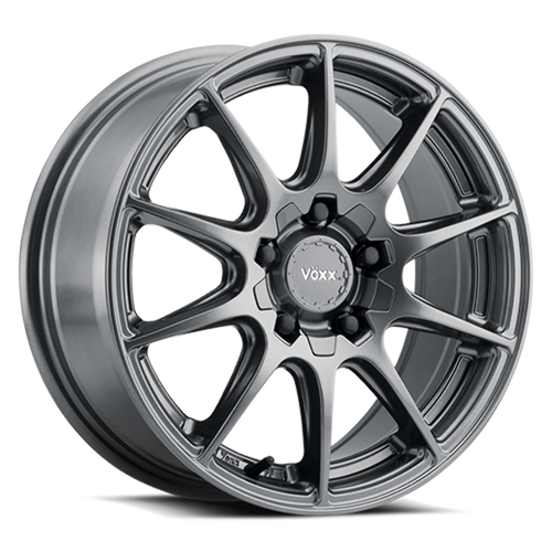Set 4 17" Voxx Cotto Gun Metal 17x7.5 Wheels 5x100 5x4.5 40mm Rims