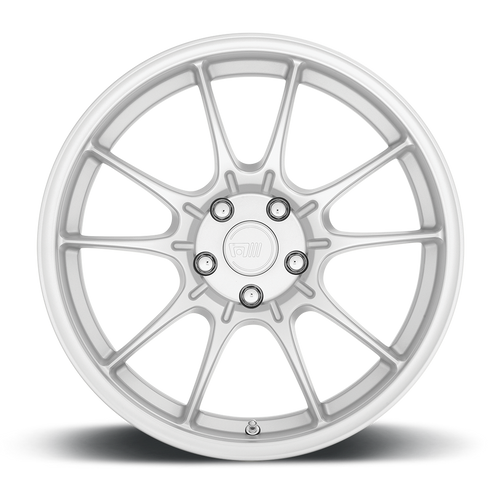 Motegi MR152 SS5 18x9.5 5x4.5 Hyper Silver Wheel 18" 40mm Rim