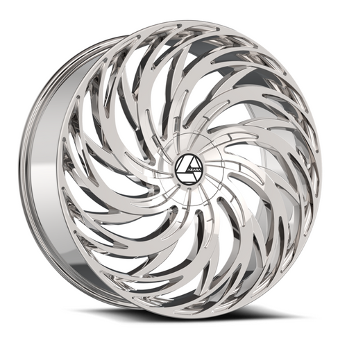 Set 4 18" Azara AZA-531 Nano Chrome 18x8 Wheels 5x4.5 5x120 35mm Rims