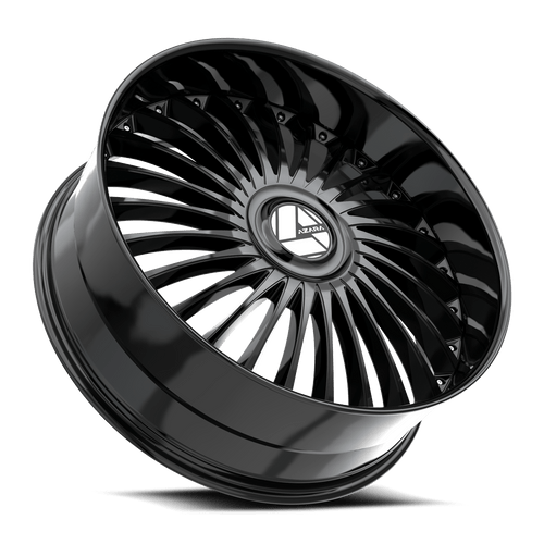 20" Azara AZX-103 Gloss Black 20x8.5 Wheel 5x112 5x4.5 35mm Rim