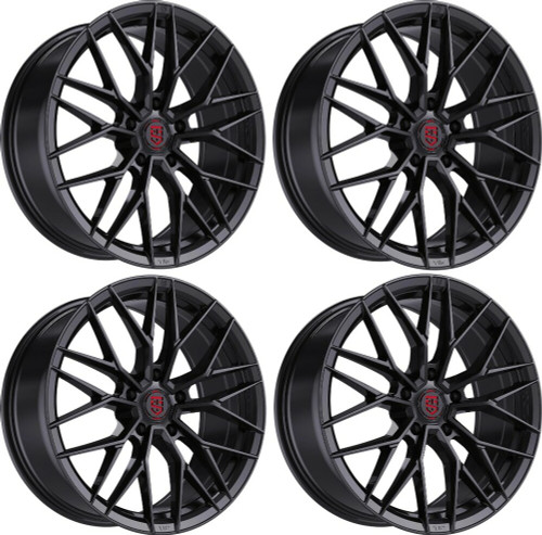 TIS Motorsports 505B Wheels 16 Inch 5x4.5 (5x114.3) Gloss Black A2i Wh