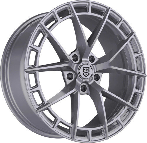 TIS Motorsports 504S Wheels 20 Inch 5x120 Gloss Silver A2i Wheel and T