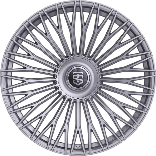 22" TIS Motorsports 507S Gloss Silver 22x9 Wheel 5x115 5x120 15mm Rim