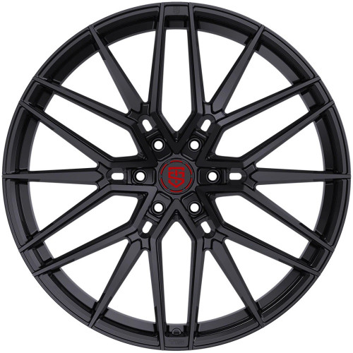 26" TIS Motorsports 506B Gloss Black 26x10 Wheel 6x135 24mm For Ford Lincoln Rim