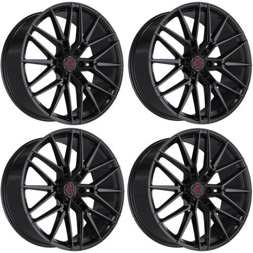 TIS Motorsports 506B Wheels 26 Inch 6x135 Gloss Black A2i Wheel and Ti