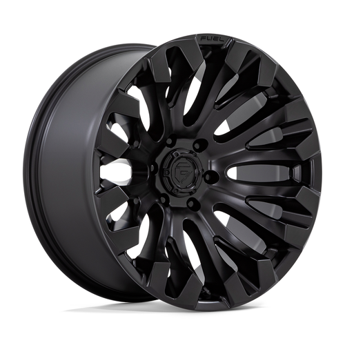Fuel 1PC D831 Quake 20x10 5x5.0 Blackout Wheel 20" -18mm Rim