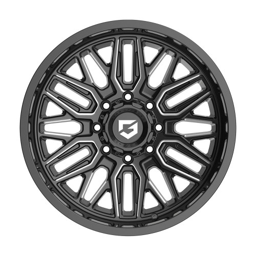 22" Gear Off Road 775BM Surge Gloss Black Milled 22x10 Wheel 8x180 -19mm Rim