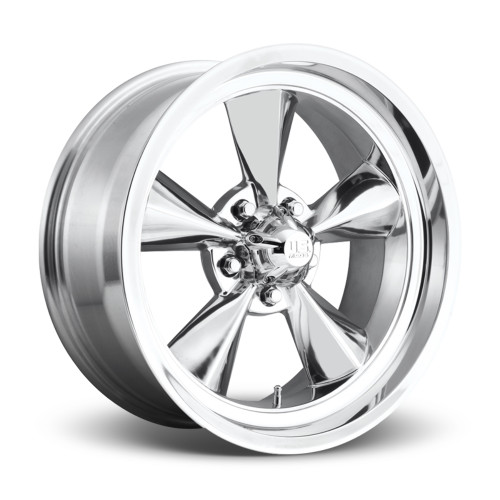 US Mag 1PC U108 Standard 15x8 5x4.75 High Luster Polished Wheel 15" 1mm Rim