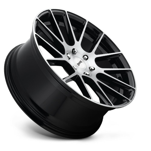 DUB 1PC S206 Luxe 22x9.5 6x5.5 Gloss Black Brushed Wheel 22" 20mm Truck Suv Rim DUB 1PC S206 Luxe 22x9.5 6x5.5 Gloss Black Brushed Wheel 22" 20mm Truck Suv Rim