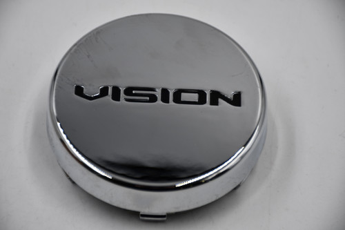 Vision Chrome Wheel Center Cap Hub Cap C324-V 3.25" Snap in