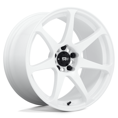 Set 4 18" Motegi MR154 Battle White 18x9.5 Wheels 5x100 38mm Rims