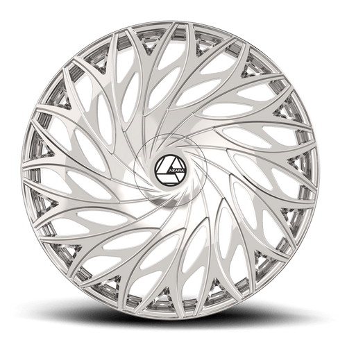30" Azara AZA-525 Chrome 30x9.5 Wheel 6x135 6x5.5 22mm Rim For Chevy Ford