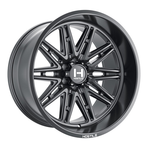 Set 4 20" Hostile H126 Maniac Asphalt 20x9 Wheels 6x135 12mm For Ford Lincoln