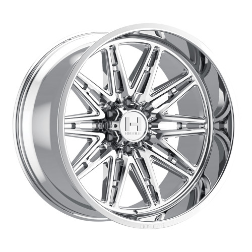Set 4 20" Hostile H126 Maniac Armor Plated 20x10 Wheels 6x5.5 -19mm Lifted Rims