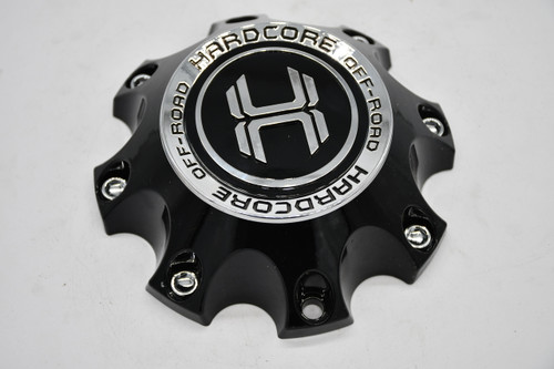 Hardcore Offroad Gloss Black 8 Lug Center Cap