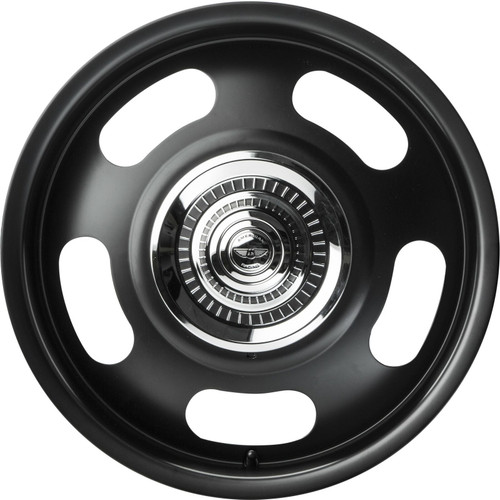American Racing Vintage VN506 20x9.5 5x4.75 5x5 Satin Black Wheel 20" 0mm Rim