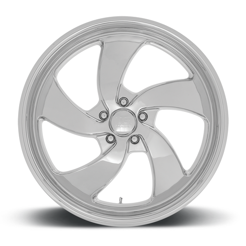 22" US Mag 1PC U132 Desperado 22x8.5 5x5 Chrome Left Wheel 1mm Rim