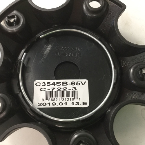 Vision Off Road 354 Manx 2 C354SB-65V Satin Black Wheel Center Cap Fit 5x4.5 5x5