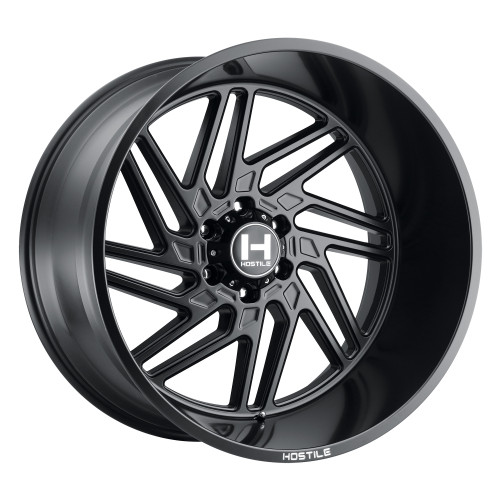 20" Hostile H116 Jigsaw Asphalt 20x10 Wheel 6x135 -19mm For Ford Lincoln Rim