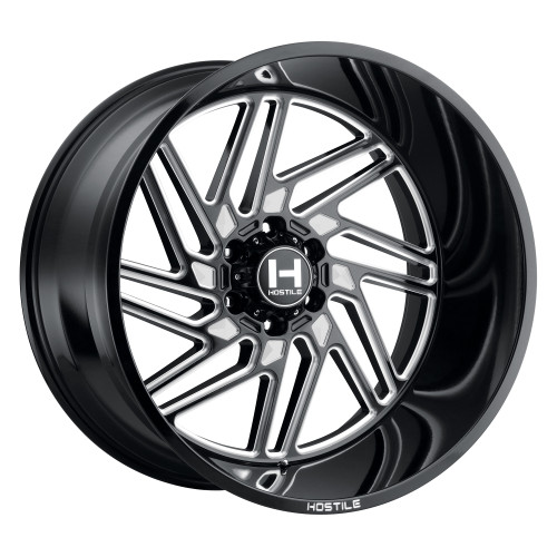 20" Hostile H116 Jigsaw Blade Cut 20x10 Wheel 6x135 -19mm For Ford Lincoln Rim