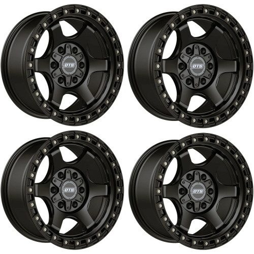 Set 4 20" Dropstars Trail Series 604SB Satin Black 20x10 6x135 6x5.5 -19mm Rims