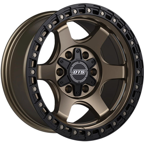 20" Dropstars Trail Series 604BZB Bronze Black Ring 20x9 Wheel 6x135 6x5.5 -20mm
