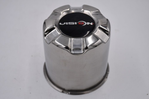 Vision Stainless Wheel Center Cap 5 & 6 Lug C171-V02 6x5.5 5x5.5  4.25" Hub