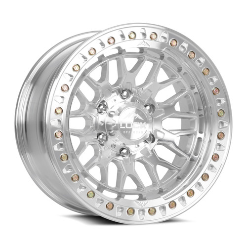 17" Lock Offroad Invader Forged Beadlock Raw Machine Forged 17x9 6x5.5 38mm Rim Offroad Truck SUV Wheel