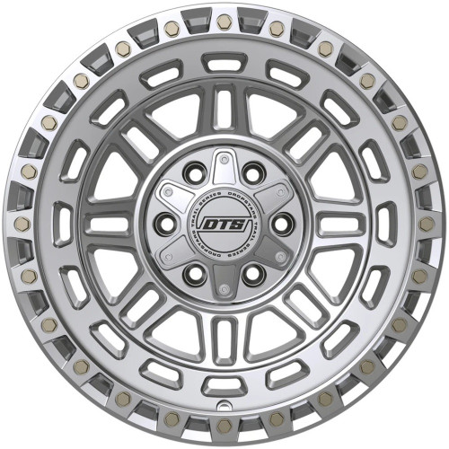 20" Dropstars Trail Series 603MS Machined Silver 20x9 Wheel 6x135 6x5.5 00mm Rim