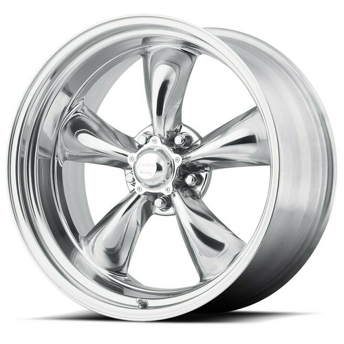 American Racing Vintage VN515 Torq Thrust II 17x7 5x5 Polished Wheel 17" 0mm