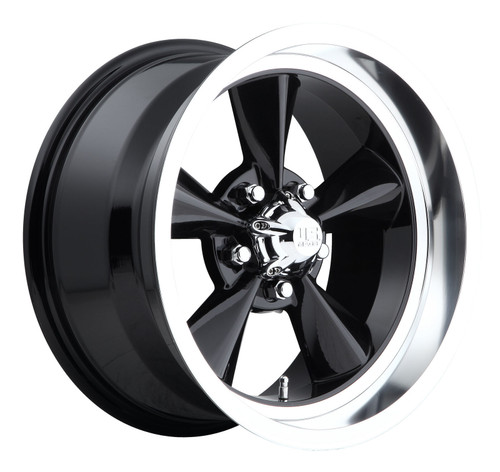 US Mag 1PC U107 Standard 18x9 5x4.75 Gloss Black Wheel 18" 7mm Rim