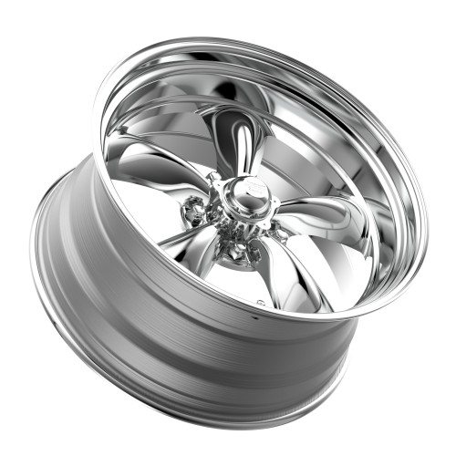 American Racing Vintage VN515 Torq Thrust II 22x11 5x4.5 Polished Wheel 22" 18mm