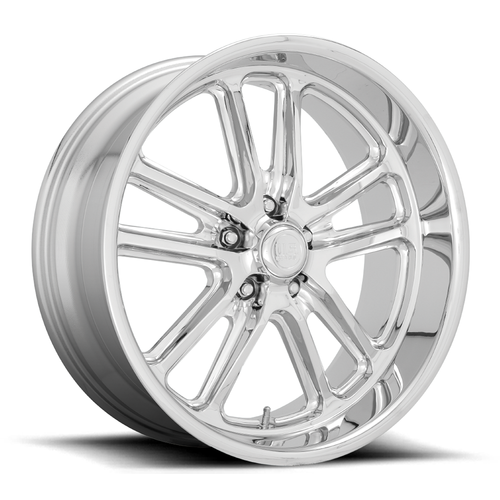 US Mag 1PC U131 Bullet 20x9.5 5x4.75 Chrome Wheel 20" 1mm Rim