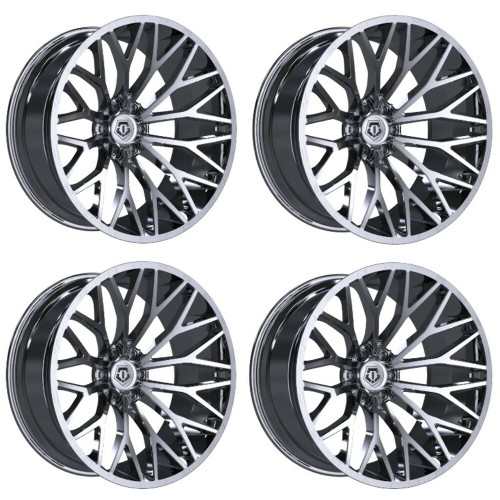 TIS 566C Wheels 20 Inch 6x135 Chrome Plated A2i Wheel and Tire